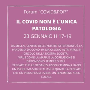 il covid non è l'unica patologia 1 - covid e poi - carretera central