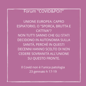 il covid non è l'unica patologia 5 - covid e poi - carretera central