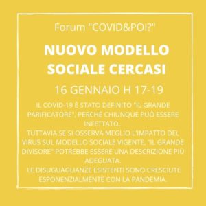 nuovo modello sociale cercasi 1 - covid e poi - carretera central