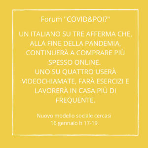 nuovo modello sociale cercasi 5 - covid e poi - carretera central